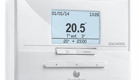 Thermostat d’Ambiance Exacontrol E de Saunier Duval