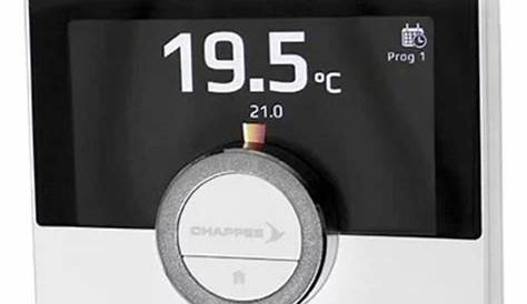 Thermostat Connecte Chaudiere Chappee Lance A Son Tour Son