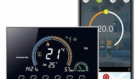 Thermostat Connecte Chaudiere Gaz Marque Generique Contrôleur à Distance De Chauffage De