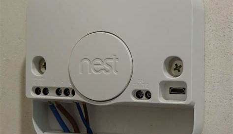 Thermostat Connecte Nest Branchement Installation Du Connecté SoDomotic.fr