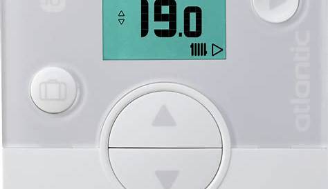 ATLANTIC 109519 Thermostat d'ambiance digital domocable