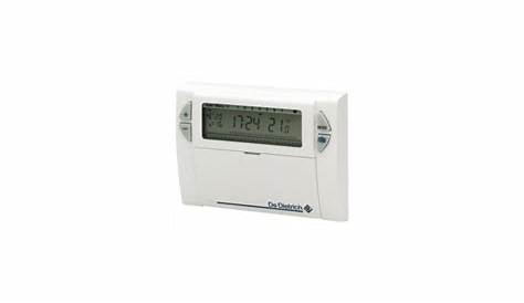 DE DIETRICH Thermostat digital programmable colis AD 247