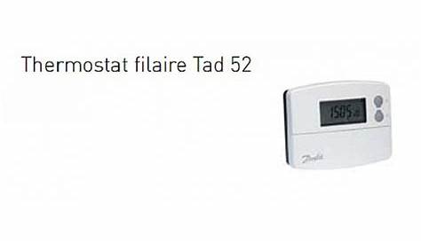 Thermostat Dambiance Digital Tad 52 D'ambiance Ks Thermor 400104 Leroy Merlin