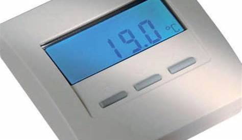 Thermostat Dambiance Programmable Filaire Leroy Merlin D'ambiance DE DIETRICH