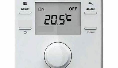 Thermostat Dambiance Programmable Sans Fils Elm Leblanc Trl 726 Rf DAmbiance Fil Contact Sec