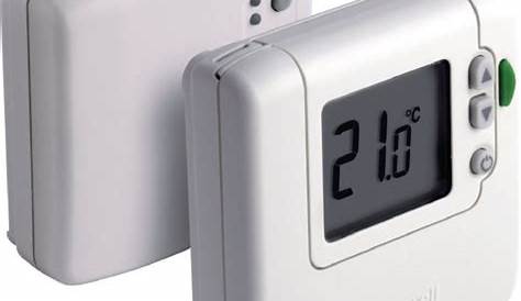 Thermostat Dambiance Sans Fil Honeywell Dt92e D'ambiance Digital RF Avec Touche ECO DT92E Réf