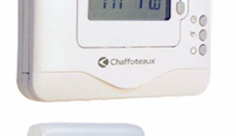 Thermostat d'ambiance sans fil EQUATION Confort crono