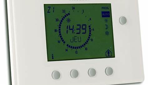 Thermostat Dambiance Sans Fil Pour Chaudiere Gaz Frisquet D’ambiance Contact Sec Programmable