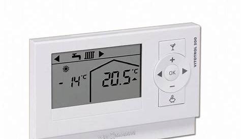 Thermostat Vitotrol 100 UTDB RF Viessmann pour