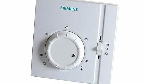 Thermostat Dambiance Siemens Raa41 D'ambiance (sous Blister) SIEMENS RAA41XA