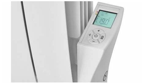 Thermostat ares 4 blanc pour radiateur stilo delonghi