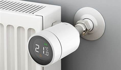 Thermostat Radiateur Fonte Connecte De Eurotronic Genius LCD 100 700069