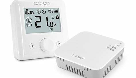 Thermostat Sans Fil Pour Chaudiere Fioul Leroy Merlin Connecté Et Intelligent aire Ou