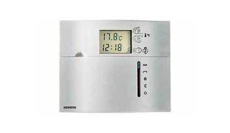 Thermostat Siemens Rev 11 Electromechanical Room RAB .1