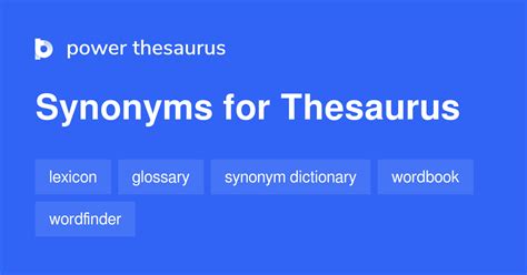 thesaurus for synonyms