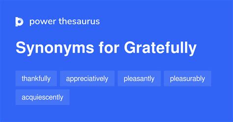 Thesaurus Gratefully