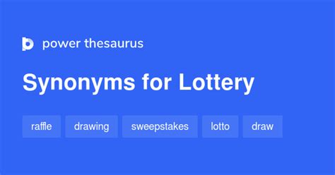 Thesaurus Lottery