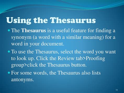 Thesaurus Most Helpful