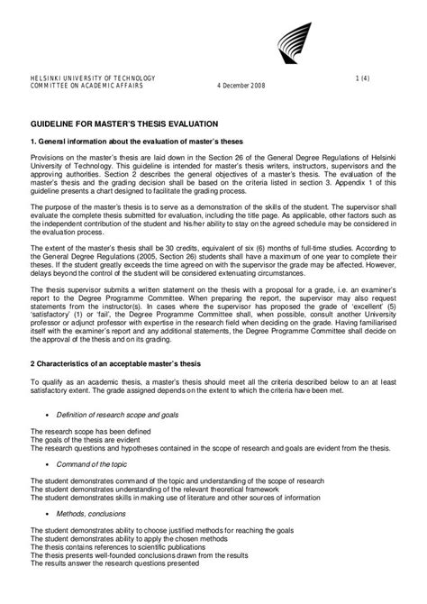 Thesis Evaluation Report Sample Thesis Title Ideas for College