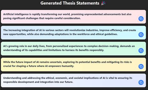 thesis generator free