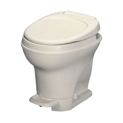 thetford 31672 aqua magic v toilet high pedal flush parchment