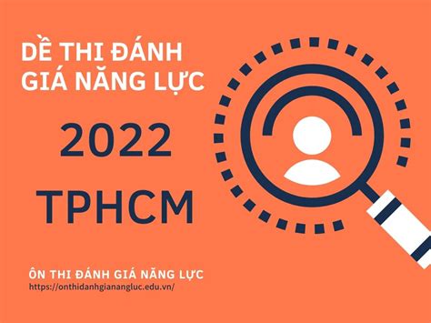 thi đánh giá năng lực 2022 tphcm