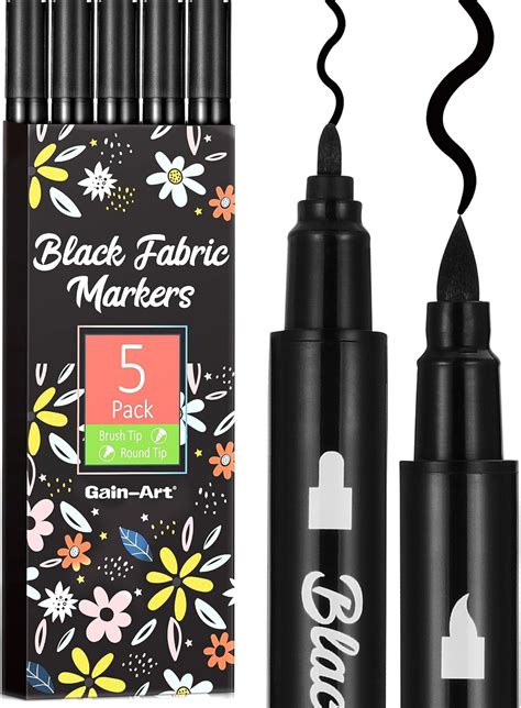 Thick Black Fabric Marker