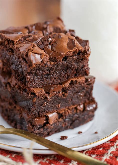 thick brownies from scratch