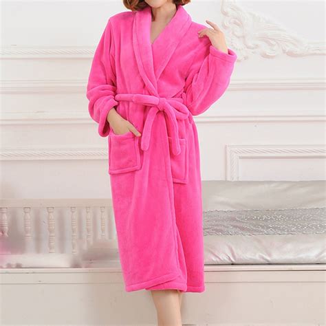 Thick Fleece Bathrobes
