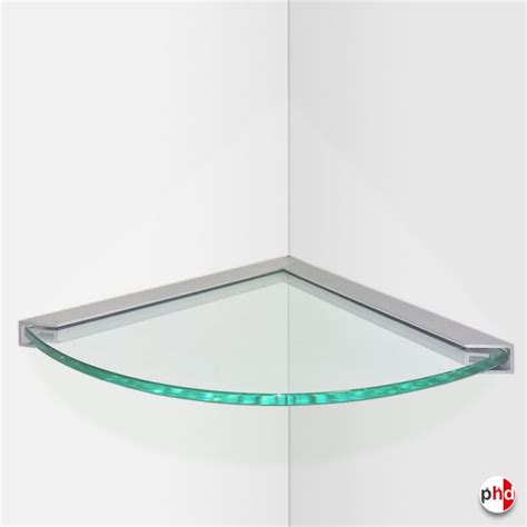 Thick Glass Corner Shelf
