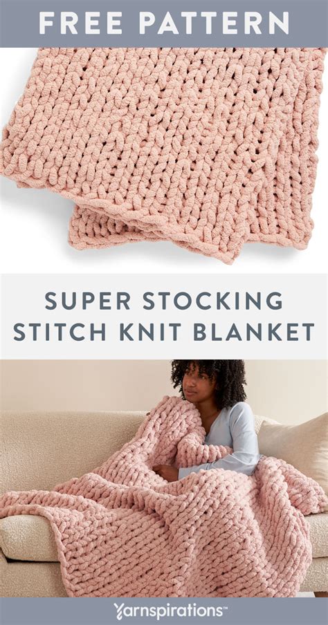 Thick Knit Blanket Pattern