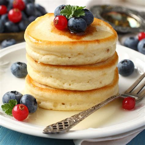Classic Buttermilk Pancakes Recipe Thick, Fluffy & Delicious! • The