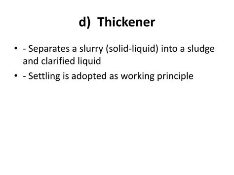 Thickener Definition Example