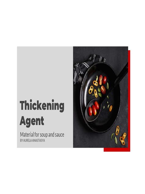 Thickening Agent Pdf