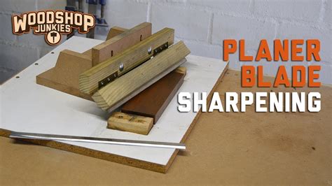 Thickness Planer Blade Sharpening