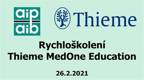 thieme medone education