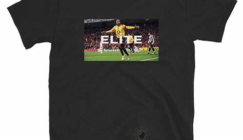 Kid's T-Shirt Thierry Henry Arsenal Vintage Football Player Football
