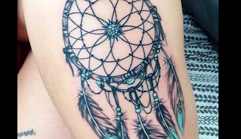 Thigh Dreamcatcher Tattoo Designs 30 Stunningly On