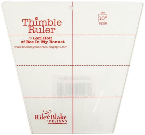 Thimble Ruler