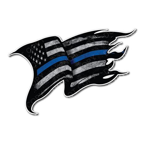 Thin Blue Line Coloring Pages