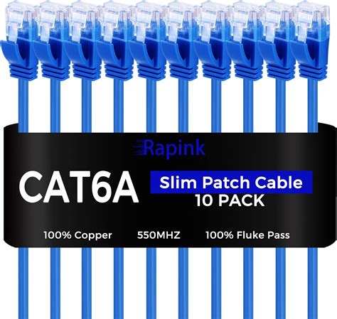 Thin Cat6 Patch Cables