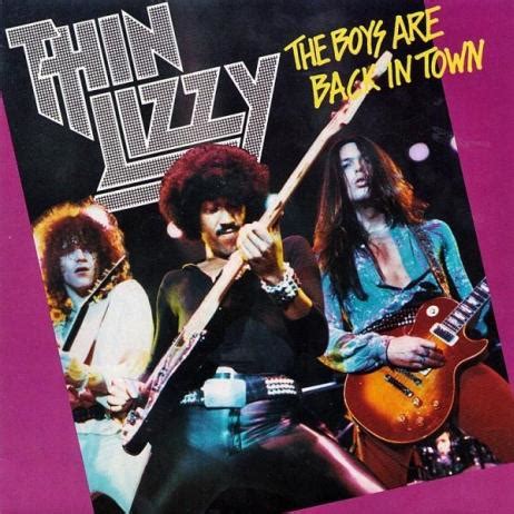 thin lizzy the boys are back in town lyrics