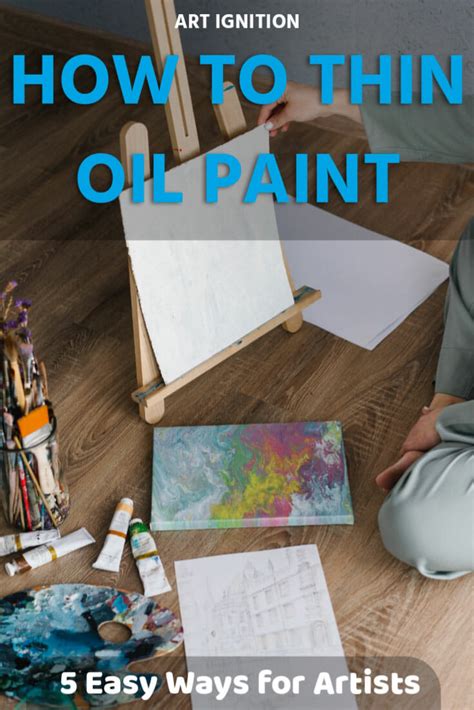 Thin Oil Based Paint With Acetone