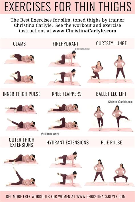Thin Thighs And Hips Exercises