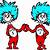 thing 1 and thing 2 face
