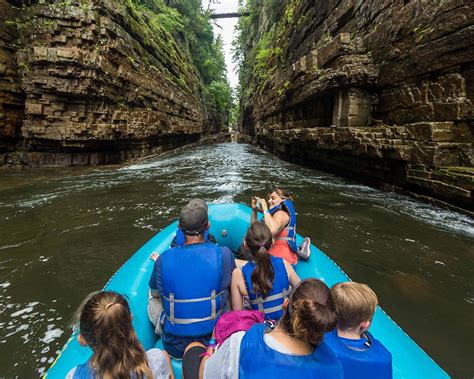 Ausable Chasm One of Upstate New York's Top Attractions Adventure