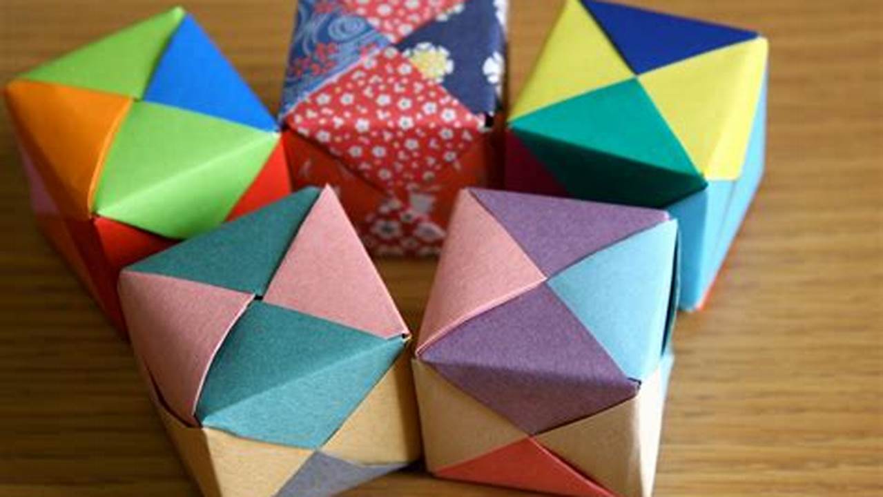Things to Make with Origami Sheets: Endless Possibilities in Paper Folding