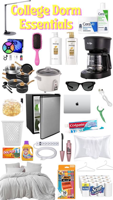 Things Every Dorm Needs