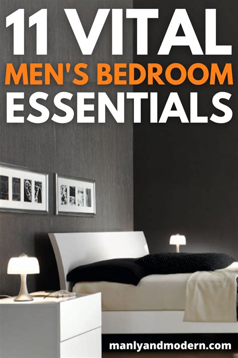 Things Every Guy S Bedroom Needs
