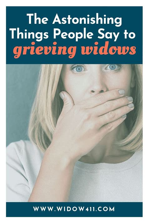 things not to say to a grieving widow